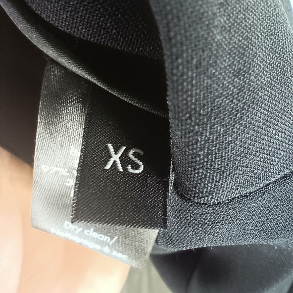 CO Collection Essential Black Pleated Dress Pants Elastic Waist Size XS NWT - Picture 11 of 15